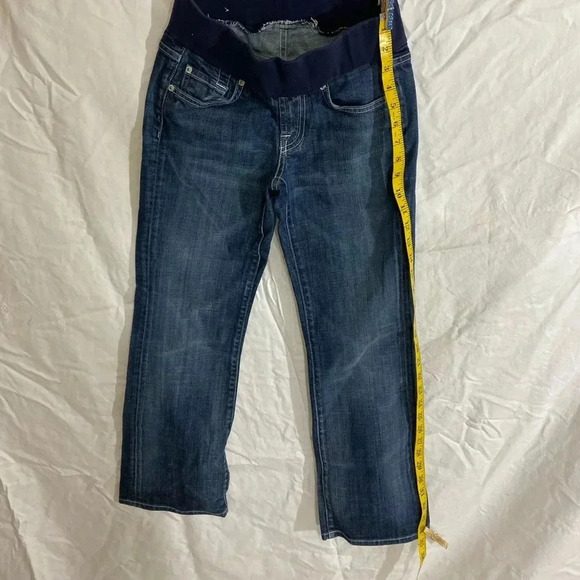 7 For All Mankind Maternity Low rise s-26 ! 003 - Picture 5 of 8
